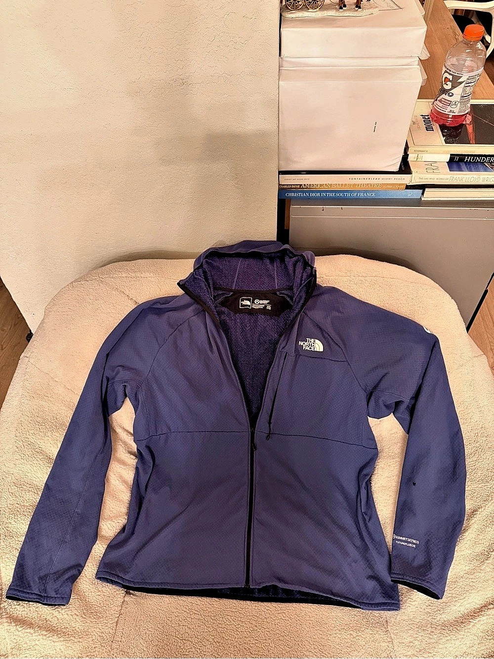 The North Face Men's Summit Series FUTUREFLEECE Full-Zip Hoodie Blue